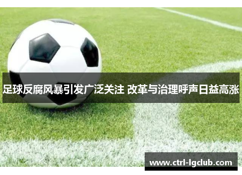 足球反腐风暴引发广泛关注 改革与治理呼声日益高涨